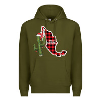 Army Green Merry Christmas Premium Hoodie - CowhideDigitalArt