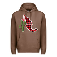 Chestnut Merry Christmas Premium Hoodie - CowhideDigitalArt