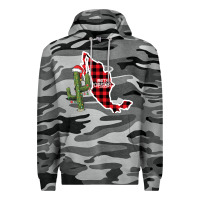 Slate Camo Merry Christmas Premium Hoodie - CowhideDigitalArt