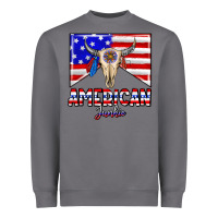 Storm American junkie Heavyweight Sweatshirt - CowhideDigitalArt