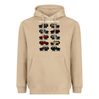 Mushroom BJ4 FJ40 Landcruiser all colors T-Shirt Birthday Gift Heavyweight Hoodie - trangStudio