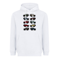 White BJ4 FJ40 Landcruiser all colors T-Shirt Birthday Gift Heavyweight Hoodie - trangStudio
