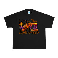 Black For The Love Of Halloween Urban Heavy Tee - RanaPortraitStore