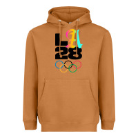Meerkat 2028 summer olympics Heavyweight Hoodie - FloraArt