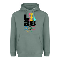 Sage 2028 summer olympics Heavyweight Hoodie - FloraArt