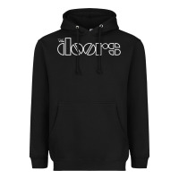 Black THE 'DOORS Heavyweight Hoodie - FloraArt