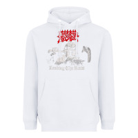 White Morbid Angel, Morbid Angel vintage, Morbid Angel art, Morbid Angel pai Heavyweight Hoodie - FloraArt