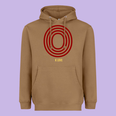K Love 0 Heavyweight Hoodie Designed By Floraart