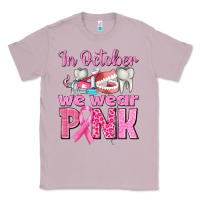 Lilac In October We Wear Pink Breast Cancer Awareness Classic Tee - texasbilliewilder