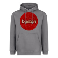 Storm boston   simple red circle vintage Heavyweight Hoodie - FloraArt
