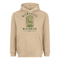 Mushroom shotz beer worn Heavyweight Hoodie - FloraArt