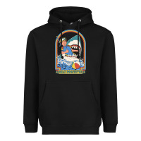 Black Stay Positive Classic Heavyweight Hoodie - FloraArt