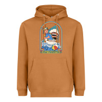 Meerkat Stay Positive Classic Heavyweight Hoodie - FloraArt