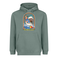 Sage Stay Positive Classic Heavyweight Hoodie - FloraArt