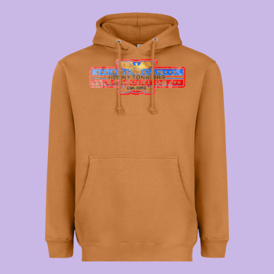 The American Honky Tonk Bar Association, Distressed   Garth Brooks Heavyweight Hoodie Designed By Floraart