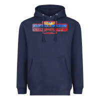 Navy the american honky tonk bar association, distressed   garth brooks Heavyweight Hoodie - FloraArt
