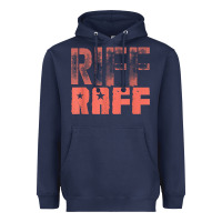 Navy riff raff, retro, punk, grunge. shabby style t shi Heavyweight Hoodie - FloraArt