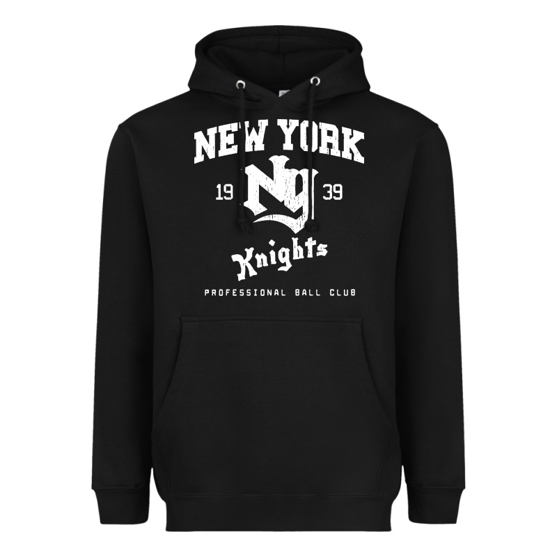 The Natural Ny New York Knights Baseball Heavyweight Hoodie by FloraArt | Teevron