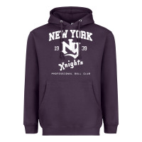 Plum the natural ny new york knights baseball Heavyweight Hoodie - FloraArt