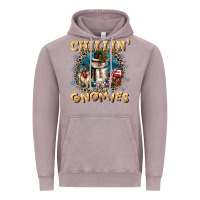 Vintage Zinc chillin with my gnomies Vintage Hoodie - CowGirlArtShop