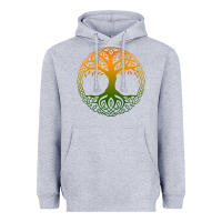 Heather Grey tree of life merch Heavyweight Hoodie - trangStudio