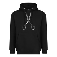 Barber Hairdresser For Barbershop Owner Gift Haircut Stylist Heavyweight Hoodie | Teevron