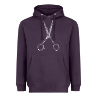 Plum Barber Hairdresser For Barbershop Owner Gift Haircut Stylist Heavyweight Hoodie - trangStudio
