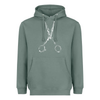 Sage Barber Hairdresser For Barbershop Owner Gift Haircut Stylist Heavyweight Hoodie - trangStudio