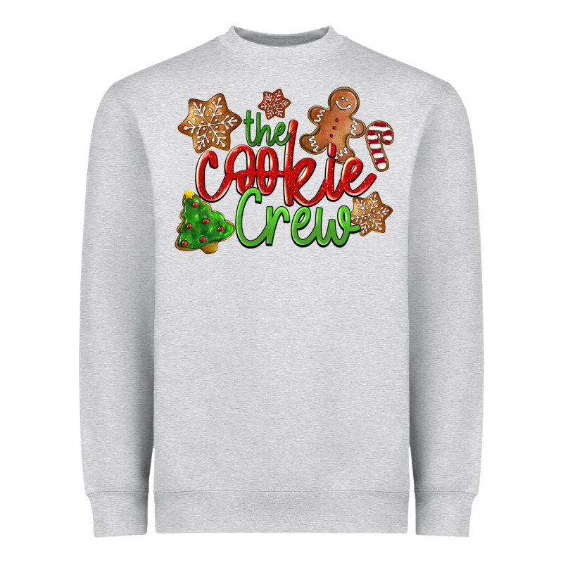 The Cookie Crew Christmas Heavyweight Sweatshirt by LillyAllenDesigns | Teevron