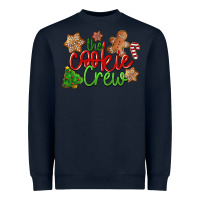 Navy The Cookie Crew Christmas Heavyweight Sweatshirt - LillyAllenDesigns