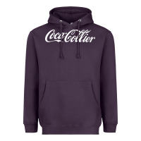 Plum Coca Collier Heavyweight Hoodie - FloraArt