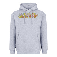Heather Grey Snow White And The Seven Dwarfs Marching In Line Heavyweight Hoodie - FloraArt