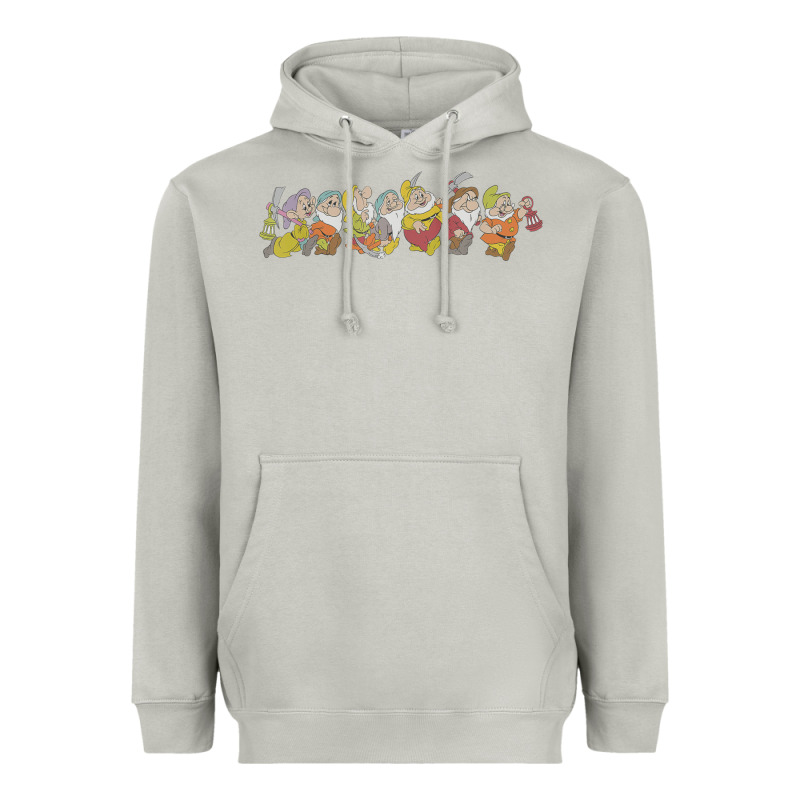Snow White And The Seven Dwarfs Marching In Line Heavyweight Hoodie by FloraArt | Teevron