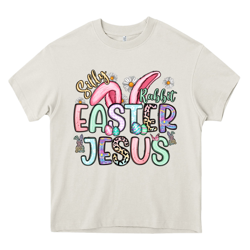 Silly Rabbit Easter Jesus Heavy Core Tee by Artiststas | Teevron