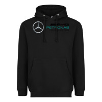 Black formula one team Heavyweight Hoodie - FloraArt