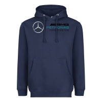 Navy formula one team Heavyweight Hoodie - FloraArt