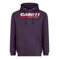 Plum case-ih Heavyweight Hoodie - FloraArt