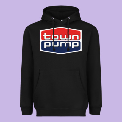 Town Pump Heavyweight Hoodie Designed By Floraart