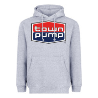 Heather Grey town pump Heavyweight Hoodie - FloraArt