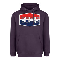 Plum town pump Heavyweight Hoodie - FloraArt