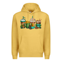 Antique Gold desert darlin coffee cups Premium Hoodie - Jasminsmagicworld
