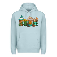 Blue Mist desert darlin coffee cups Premium Hoodie - Jasminsmagicworld