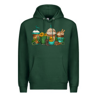 Sports Green desert darlin coffee cups Premium Hoodie - Jasminsmagicworld