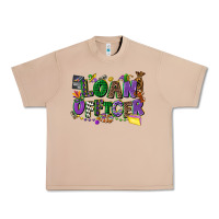 Loan Officer Mardi Gras Cowgirl Urban Heavy Tee | Teevron