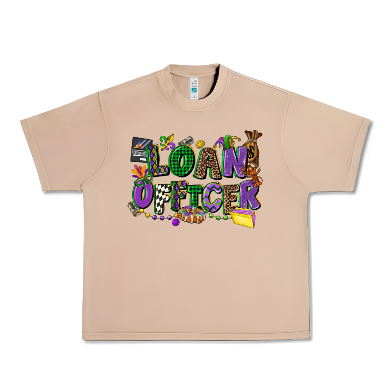 Loan Officer Mardi Gras Cowgirl Urban Heavy Tee by CowGirlArtShop | Teevron