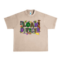 French Oak loan officer mardi gras cowgirl Urban Heavy Tee - CowGirlArtShop