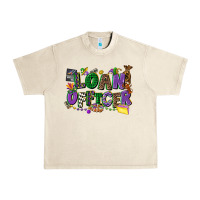 Sandshell loan officer mardi gras cowgirl Urban Heavy Tee - CowGirlArtShop