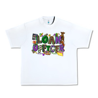 White loan officer mardi gras cowgirl Urban Heavy Tee - CowGirlArtShop