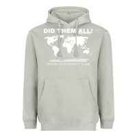 Moon Dust Seven Continents Shirt Heavyweight Hoodie - FloraArt