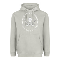 Moon Dust Work like a captain party like a pirate Heavyweight Hoodie - FloraArt